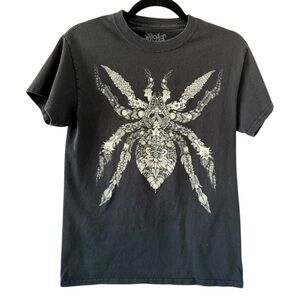 Baroness Band - Black Graphic T-Shirt -
Spider Arachnid Design - Size Small